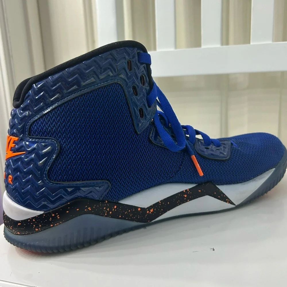 Nike Air Jordan Royal Blue Spike Forty Shoes Men’s Size 12